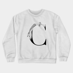 Mermaid Monogram C Crewneck Sweatshirt